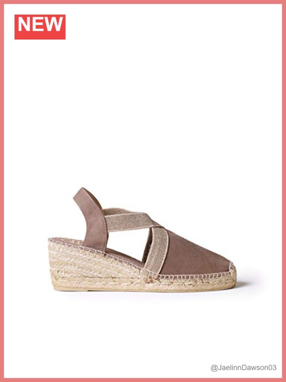 Toni Pons Tona Suede Wedge Espadrille Slip-On Comfort Cushioned